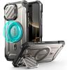 imageSUPCASE for iPhone 16 Pro Case 63 2024 with Camera Cover Stand UBMag XT Compatible with MagSafe Builtin Kickstand MilitaryGrade Protection Heavy Duty Rugged Magnetic Phone Case Guldan24TiGray