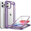 imageSupCase Unicorn Beetle EXO Pro Series Case for iPhone 12  iPhone 12 Pro 2020 Release 61 Inch with Builtin Screen Protector Premium Hybrid Protective Clear Bumper Case BlackPurple