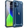 imageSupCase Unicorn Beetle EXO Series Case for iPhone 12 Mini 2020 Release 54 Inch Premium Hybrid Protective Clear Bumper Case BlackBlue