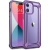 imageSupCase Unicorn Beetle EXO Series Case for iPhone 12 Mini 2020 Release 54 Inch Premium Hybrid Protective Clear Bumper Case BlackPurple