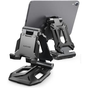 imageSUPCASE Adjustable Foldable Tablet Stand Portable Desktop Holder  Compatible with iPad Pro Air iPhone Samsung Galaxy Surface Kindle Fire