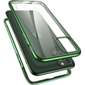 imageSUPCASE Unicorn Beetle Electro Series Designed for Apple iPhone 11 Pro Max 2019 65 inch Case Metallic Electroplated Edges Slim FullBody Protective Case with Builtin Screen Protector Green