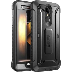 imageSUPCASE Unicorn Beetle PRO Series FullBody Rugged Holster Case for LG K20 PlusLG K20 V with Builtin Screen Protector Black