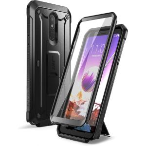 imageSUPCASE Unicorn Beetle Pro Series Case Designed for LG Stylo 5 2019 Release FullBody Rugged Holster ampamp Kickstand Case with Builtin Screen ProtectorBlack