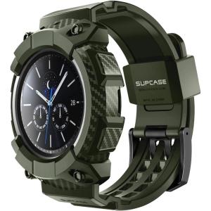 imageSUPCASE Unicorn Beetle Pro Series Case for Galaxy Watch 3 45mm 2020 Release Rugged Protective Case with Strap BandsGreen