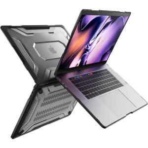 imageSUPCASE Unicorn Beetle Series Case Designed for MacBook Pro 16 inch A2141 2019 Release Slim Rubberized TPU Bumper Cover with Touch Bar and Touch ID BlackBlack