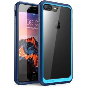imageSUPCASE Unicorn Beetle Series Case Designed for iPhone 8 Plus Premium Hybrid Protective Clear Case for Apple iPhone 7 Plus 2016  iPhone 8 Plus 2017 Release BlueNavy