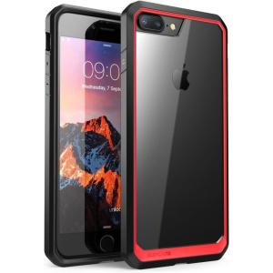 imageSUPCASE Unicorn Beetle Series Case Designed for iPhone 8 Plus Premium Hybrid Protective Clear Case for Apple iPhone 7 Plus 2016  iPhone 8 Plus 2017 Release Red
