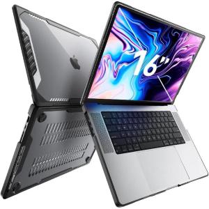 imageSUPCASE for MacBook Pro 16 Inch Case 20242021 Unicorn Beetle M4M3M2M1 ProMax A3403 A3186 A2991 A2780 A2485 Heavy Duty Rugged Shockproof Hard Shell Protective Cover for MacBook Pro 16quot BlackBlack