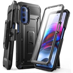 imageSUPCASE for Moto G Stylus 5G 2022 Case with Stand ampamp BeltClip Unicorn Beetle Pro Builtin Screen Protector MilitaryGrade Protection Heavy Duty Rugged Phone Case for Moto G Stylus Black