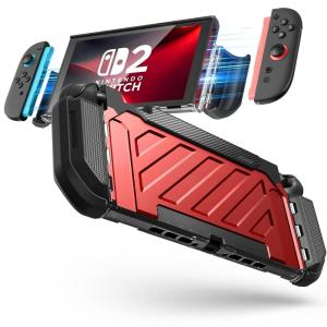 imageSUPCASE for Nintendo Switch 2 Case 2025 Unicorn Beetle Pro MilitaryGrade Protection Magnetic Joy Con Controllers Friendly Dockable Integrated Cover Accessories for Nintendo Switch 2 BlackRuddy