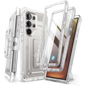 imageSUPCASE for Samsung Galaxy S25 Ultra Case with Stand Unicorn Beetle Pro 2 Front Frames Builtin Screen Protector ampamp BeltClip MilitaryGrade Protection Phone Case for S25 Ultra 69 Inch BlackClear