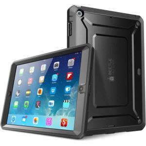 imageSUPCASE for iPad Air 1st Generation Case with Screen Protector MilitaryGrade Protection AntiScratch Heavy Duty FullBody Rugged Protective Tablet Case Cover for Apple iPad Air 1 97 Inch BlackBlack