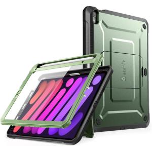 imageSUPCASE for iPad Mini 7 Case A17 Pro 2024 UB Pro Builtin Screen Protector ampamp Pencil Holder ampamp Stand Support Apple Pencil Charging Protective Case for iPad Mini 7th6th Generation 83quot BlackGuldan