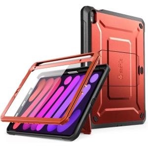imageSUPCASE for iPad Mini 7 Case A17 Pro 2024 UB Pro Builtin Screen Protector ampamp Pencil Holder ampamp Stand Support Apple Pencil Charging Protective Case for iPad Mini 7th6th Generation 83quot BlackRuddy