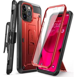 imageSUPCASE for iPhone 14 Pro Case with Stand ampamp BeltClip Unicorn Beetle Pro Builtin Screen Protector MilitaryGrade Drop Protection Heavy Duty Rugged Phone Case BlackRuddy