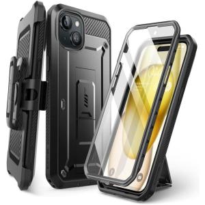 imageSUPCASE for iPhone 15 Plus Case with Screen Protector Unicorn Beetle Pro Builtin Stand ampamp BeltClip MilitaryGrade Protection Heavy Duty Rugged Protective Phone Case for iPhone 15 Plus Blackblack