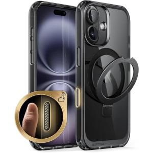 imageSUPCASE for iPhone 16 Case with Camera Control Capture Button Unicorn Beetle Mag Compatible with MagSafe Slim Shockproof Protective Magnetic Phone Case for iPhone 16 61 2024 BlackDark