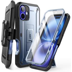imageSUPCASE for iPhone 16 Case with Screen Protector Unicorn Beetle Pro Builtin Stand ampamp BeltClip MilitaryGrade Protection Full Body Heavy Duty Phone Case for iPhone 16 61 2024 BlackTilt