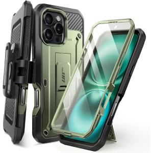 imageSUPCASE for iPhone 16 Pro Max Case with Screen Protector Unicorn Beetle Pro Builtin Stand ampamp BeltClip MilitaryGrade Protection Full Body Heavy Duty Phone Case for iPhone 16 Pro Max BlackGuldan