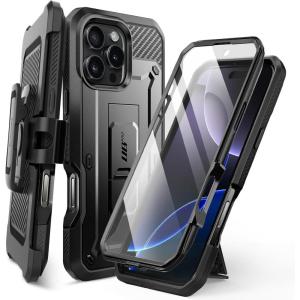 imageSUPCASE for iPhone 16 Pro Max Case with Screen Protector Unicorn Beetle Pro Builtin Stand ampamp BeltClip MilitaryGrade Protection Full Body Heavy Duty Phone Case for iPhone 16 Pro Max BlackBlack