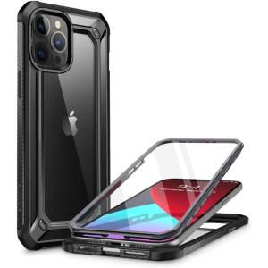 imageSupCase Unicorn Beetle EXO Pro Series Case for iPhone 12  iPhone 12 Pro 2020 Release 61 Inch with Builtin Screen Protector Premium Hybrid Protective Clear Bumper Case BlackBlack