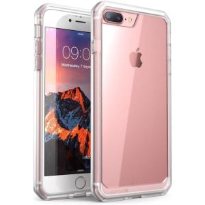 imageSupCase Unicorn Beetle Series Case Designed for iPhone 8 Plus Premium Hybrid Protective Clear Case for Apple iPhone 7 Plus 2016  iPhone 8 Plus 2017 Release FrostClear