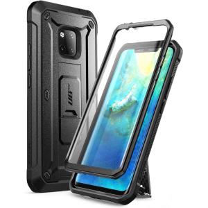 imageSupcase Huawei Mate 20 Pro Case FullBody Rugged Holster Case with Builtin Screen Protector for Huawei Mate 20 ProLYAL29 2018 Release Unicorn Beetle Pro Series  Retail Package Black