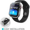 imageSUPCASE TPU Protector Case for Apple Watch Series 6SE54 44mm Builtin Screen Protector Case Soft Clear Case FrostFrost