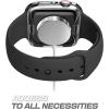 imageSUPCASE TPU Protector Case for Apple Watch Series 6SE54 44mm Builtin Screen Protector Case Soft Clear Case FrostFrost