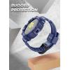 imageSUPCASE Unicorn Beetle Pro Series Case for Galaxy Watch Active 2 Rugged Protective Case with Strap Bands for Galaxy Watch Active 2 44mm 2019 Release BlackNavy