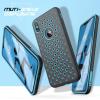 imageSUPCASE Unicorn Beetle Sport Series Case for iPhone Xs Max Case 2018 Release Liquid TPU Silicone Rubber Premium Hybrid Case Hole Pattern with Heat Dissipation V20 Blue