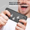 imageSUPCASE Unicorn Beetle Sport Series Designed for iPhone XR Case 2018 Release Liquid Silicone Rubber PC Premium Hybrid Case Hole Pattern with Heat Dissipation GrayBlack