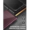 imageSUPCASE for Samsung Galaxy S22 Ultra Case Unicorn Beetle Edge Pro Builtin Screen Protector MilitaryGrade Protection Slim Frame Clear Protective Phone Case for S22 Ultra 5G 2022 WineWine