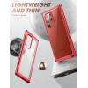 imageSUPCASE for Samsung Galaxy S22 Ultra Case Unicorn Beetle Edge Pro Builtin Screen Protector MilitaryGrade Protection Slim Frame Clear Protective Phone Case for S22 Ultra 5G 2022 WineRed