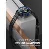 imageSUPCASE for Samsung Galaxy Watch 5 Pro 45mm Band with Case Unicorn Beetle Pro MilitaryGrade Drop Protection AntiScratch Rugged Men Cover with Adjustable Strap Band BlackDarkBlue