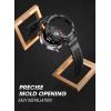 imageSUPCASE for Samsung Galaxy Watch 5 Pro 45mm Band with Case Unicorn Beetle Pro MilitaryGrade Drop Protection AntiScratch Rugged Men Cover with Adjustable Strap Band BlackBlack