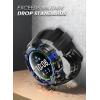 imageSUPCASE for Samsung Galaxy Watch 5 Pro 45mm Band with Case Unicorn Beetle Pro MilitaryGrade Drop Protection AntiScratch Rugged Men Cover with Adjustable Strap Band BlackDarkBlue