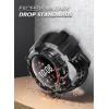 imageSUPCASE for Samsung Galaxy Watch 5 Pro 45mm Band with Case Unicorn Beetle Pro MilitaryGrade Drop Protection AntiScratch Rugged Men Cover with Adjustable Strap Band BlackBlack
