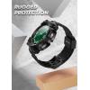 imageSUPCASE for Samsung Galaxy Watch 6 Classic 47mm Case with Band Unicorn Beetle Pro 2 Pack Screen Protector Rugged Protective Cover with Adjustable Strap Band for Galaxy Watch 6 Classic Black