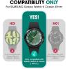 imageSUPCASE for Samsung Galaxy Watch 6 Classic 47mm Case with Band Unicorn Beetle Pro 2 Pack Screen Protector Rugged Protective Cover with Adjustable Strap Band for Galaxy Watch 6 Classic Black
