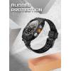 imageSUPCASE for Samsung Galaxy Watch Ultra 47mm Case with Band Unicorn Beetle Pro 2 Pack Screen Protector Rugged Protective Cover with Adjustable Strap Band for Galaxy Watch Ultra BlackBlack