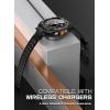 imageSUPCASE for Samsung Galaxy Watch Ultra 47mm Case with Band Unicorn Beetle Pro 2 Pack Screen Protector Rugged Protective Cover with Adjustable Strap Band for Galaxy Watch Ultra BlackBlack