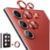 imageSUPCASE Camera Lens Protector Designed for Galaxy S23 Ultra ScratchResistant UltraThin Tempered Glass Camera Lens Screen Protector RedRed