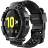 imageSUPCASE Unicorn Beetle Pro Series Case for Galaxy Watch Active 2 Rugged Protective Case with Strap Bands for Galaxy Watch Active 2 44mm 2019 Release BlackBlack