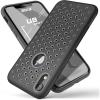 imageSUPCASE Unicorn Beetle Sport Series Designed for iPhone XR Case 2018 Release Liquid Silicone Rubber PC Premium Hybrid Case Hole Pattern with Heat Dissipation GrayBlack