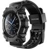 imageSUPCASE for Samsung Galaxy Watch 4 Classic Band with Case 46mm Unicorn Beetle Pro MilitaryGrade Protection Heavy Duty Cover with Adjustable Strap Band for Galaxy Watch 4 Classic BlackBlack