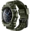imageSUPCASE for Samsung Galaxy Watch 4 Classic Band with Case 46mm Unicorn Beetle Pro MilitaryGrade Protection Heavy Duty Cover with Adjustable Strap Band for Galaxy Watch 4 Classic BlackDark Green