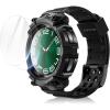 imageSUPCASE for Samsung Galaxy Watch 6 Classic 47mm Case with Band Unicorn Beetle Pro 2 Pack Screen Protector Rugged Protective Cover with Adjustable Strap Band for Galaxy Watch 6 Classic Black