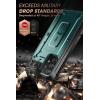 imageSUPCASE Samsung Galaxy A53 5G 2022 Case with Builtin Screen Protector Kickstand Holder Belt Clip Unicorn Beetle Pro 360 Full Body Protection Shockproof Blackpeacock